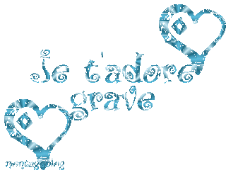 je t' adore grave